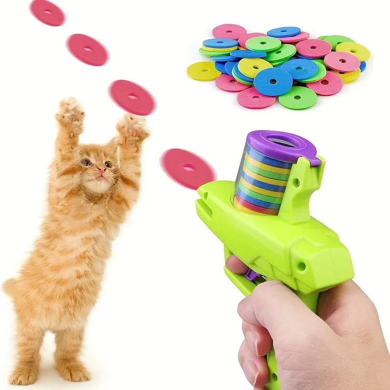 Jouet interactif amusant – Disques en mousse pour chats et chiens